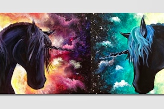 Paint Nite: Unicorn Magic Partner Painting